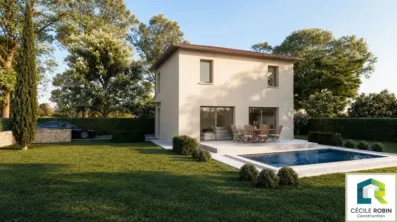 Image du modèle de maison R+1 80 m² EXT 1