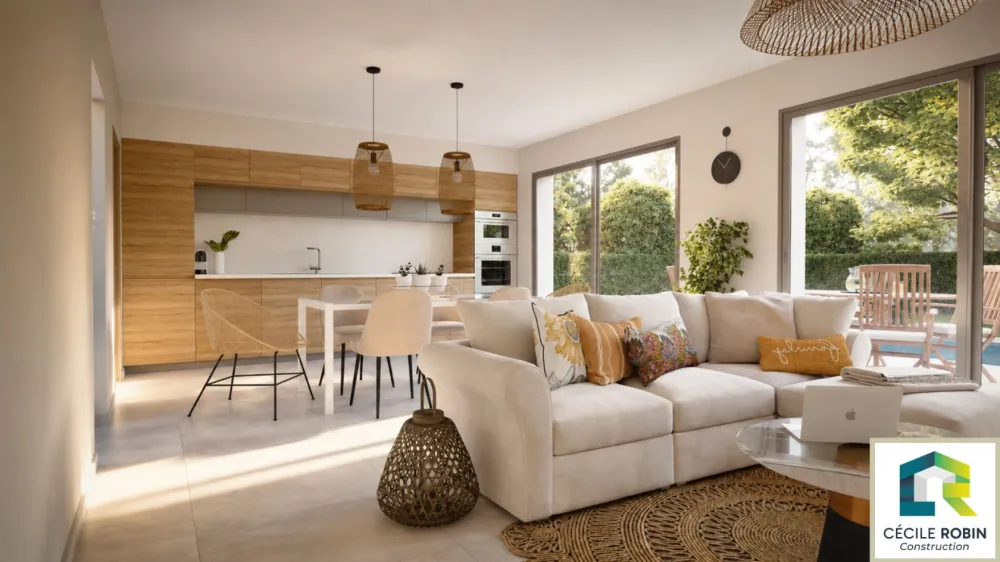 Image du modèle de maison R+1 80m² INT 1