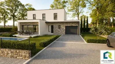 Image du modèle de maison R+1 120 m²