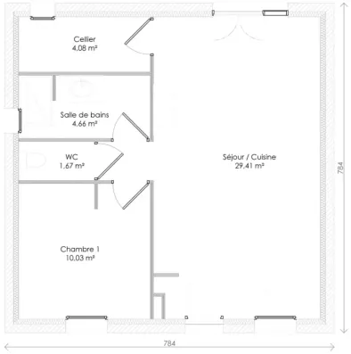 Image du modèle de maison plan-Chantal-b-1.50