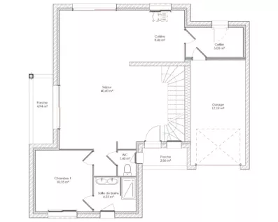 Image du modèle de maison BELLA-ETG