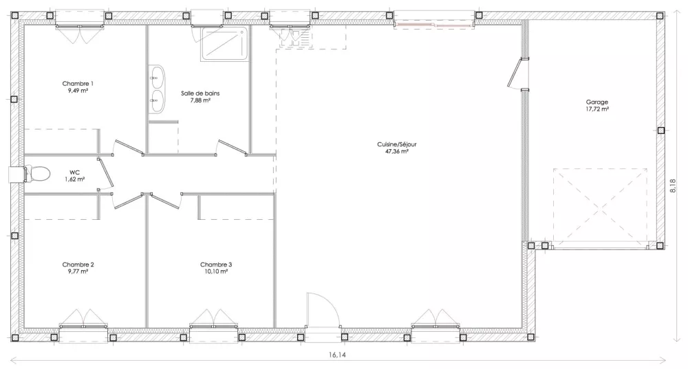 Image du modèle de maison plan-Chantal-b-Camille90