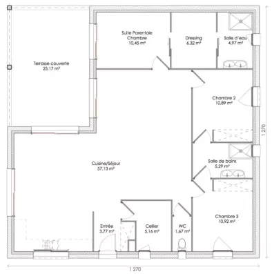 Image du modèle de maison plan-Chantal-b-CHLOÉ116