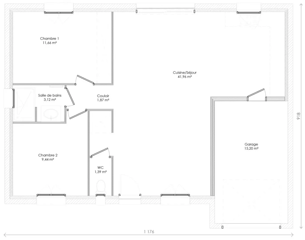 Image du modèle de maison plan-Chantal-b-coralie70