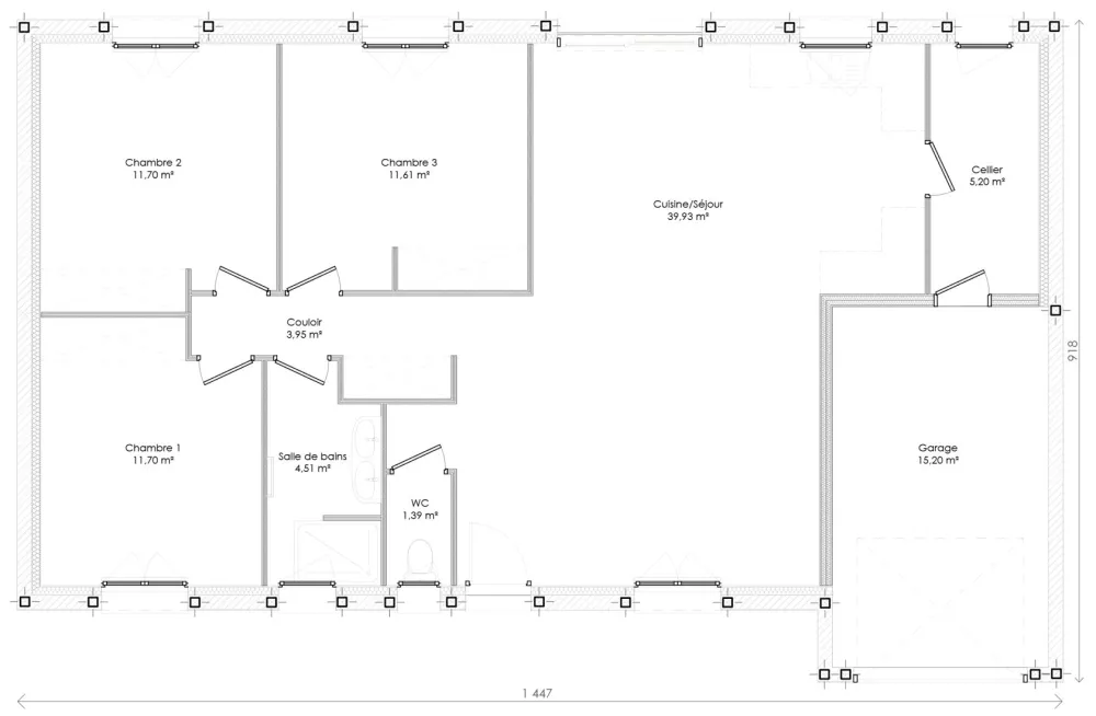 Image du modèle de maison plan-Chantal-b-coralie90