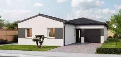 Image du modèle de maison SLIM-G-AVANT