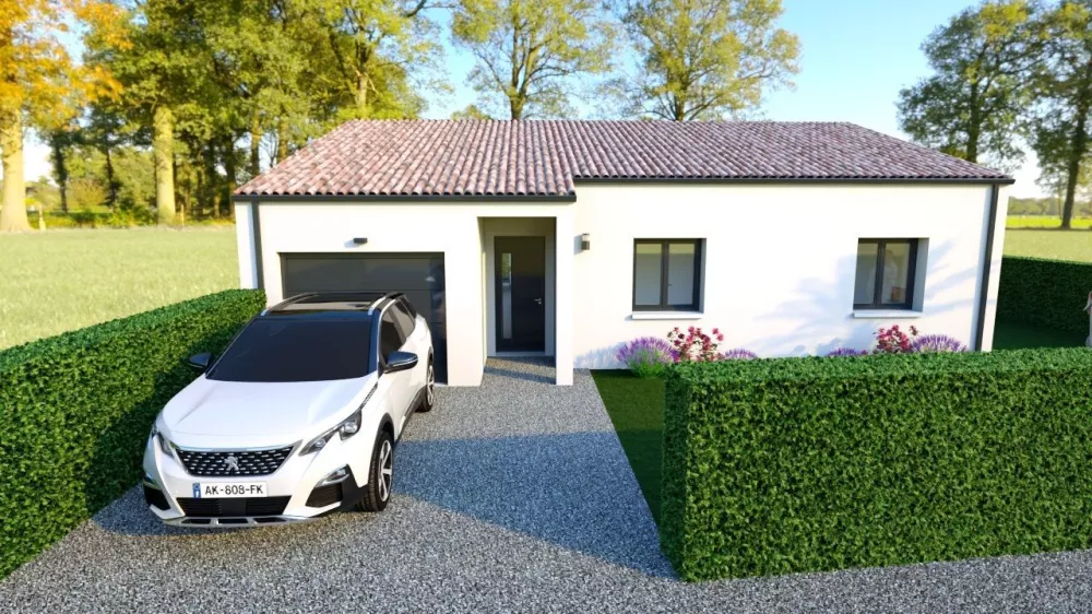 Image du modèle de maison Vue avant 15