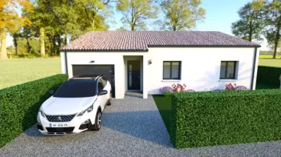 Image du modèle de maison Vue avant 15