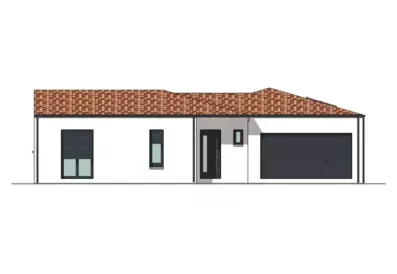 Image du modèle de maison Façade 1 (2)