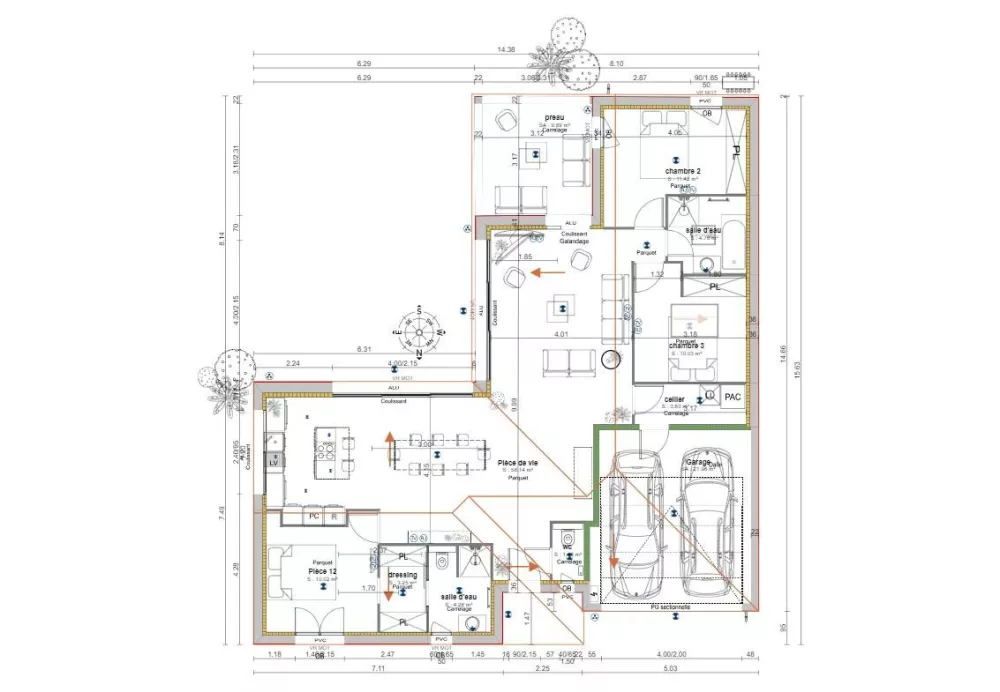 Image du modèle de maison RDC