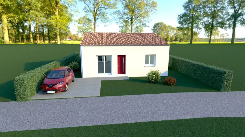 Image du modèle de maison facade av primo2.80