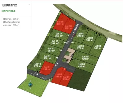Image du modèle de maison Lot 2