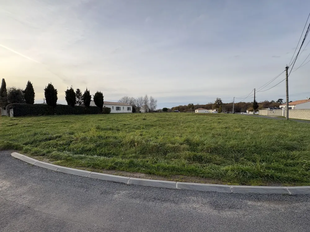 Image du terrain Terrain à bâtir de 1055 m² à BOIS (17)