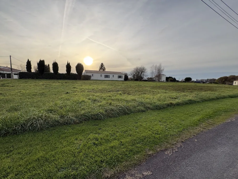 Image du terrain Terrain à bâtir de 1036 m² à BOIS (17)