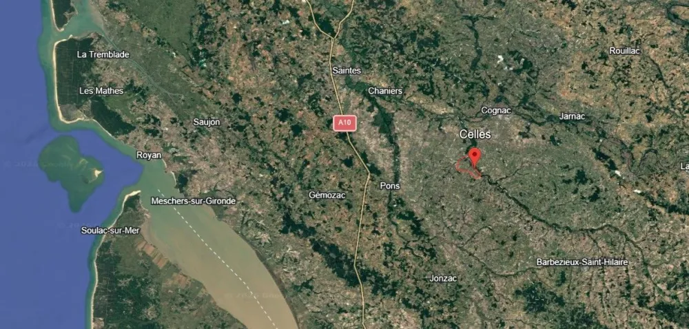Image du terrain Terrain à bâtir de 800 m² à CELLES (17)