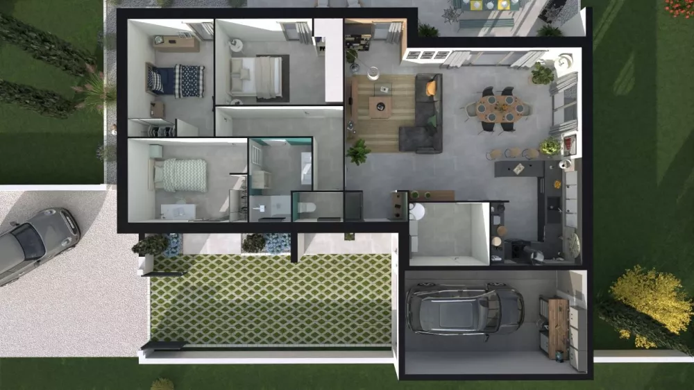 Image du modèle de maison 13A3