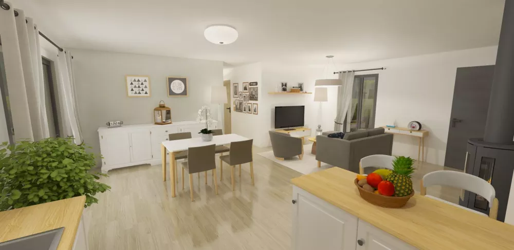 Image du modèle de maison Vue int 2