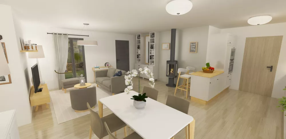 Image du modèle de maison Vue int 3