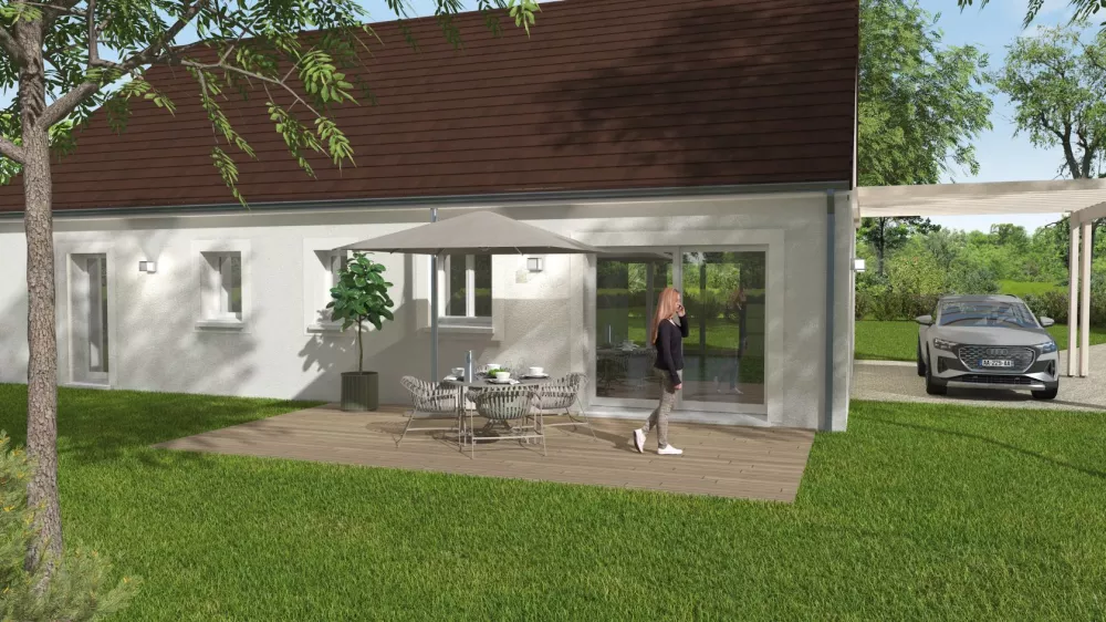 Image du modèle de maison LISE-FACADEARRIERE