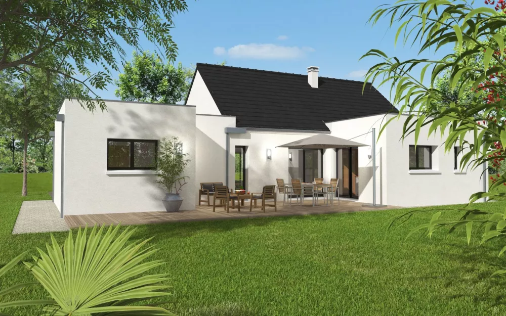 Image du modèle de maison Arrière