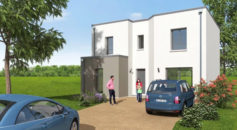 Image du modèle de maison Facade avant