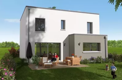 Image du modèle de maison Facade arrière