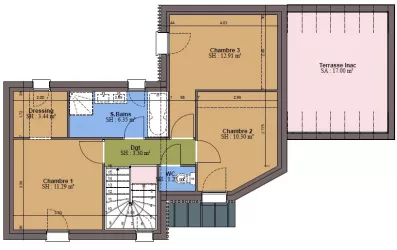 Image du modèle de maison PROJET BLR R+1 BLR M.LECLERC