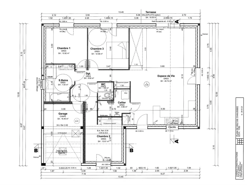 Image du modèle de maison RDC