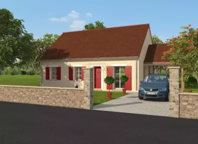 Image du modèle de maison FANNY 80 visuel 1