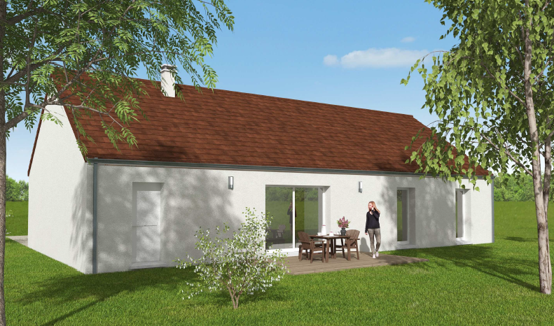 Image du modèle de maison photo exterieure terrasse