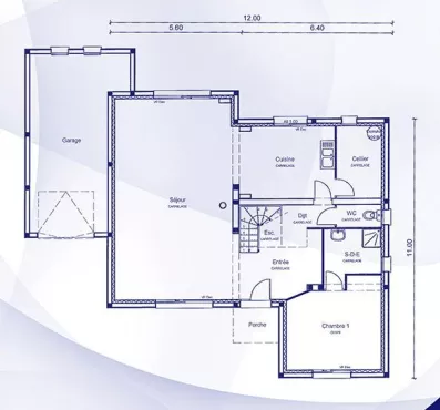 Image du modèle de maison jupiter_rdc_plans1