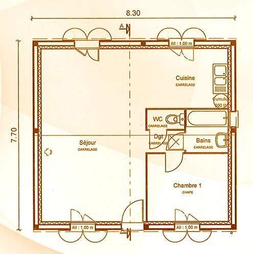 Image du modèle de maison lys_plans