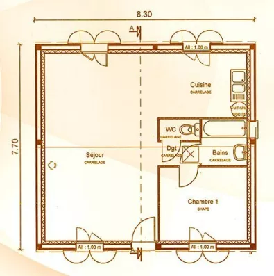 Image du modèle de maison lys_plans