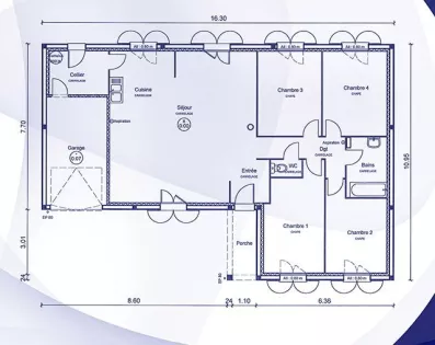 Image du modèle de maison miami_plans