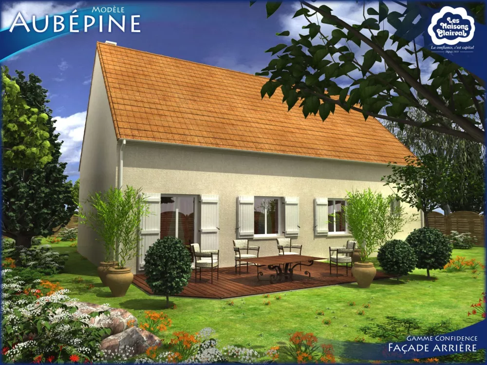 Image du modèle de maison aubepine_arr_confidence