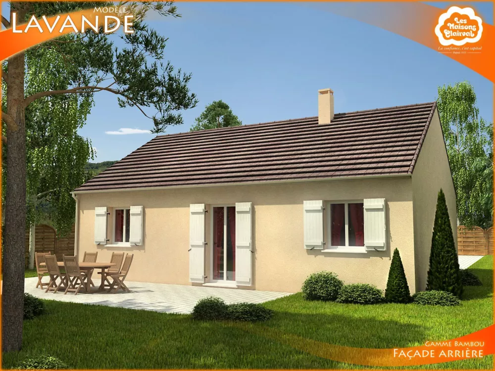Image du modèle de maison lavande_arr_bambou