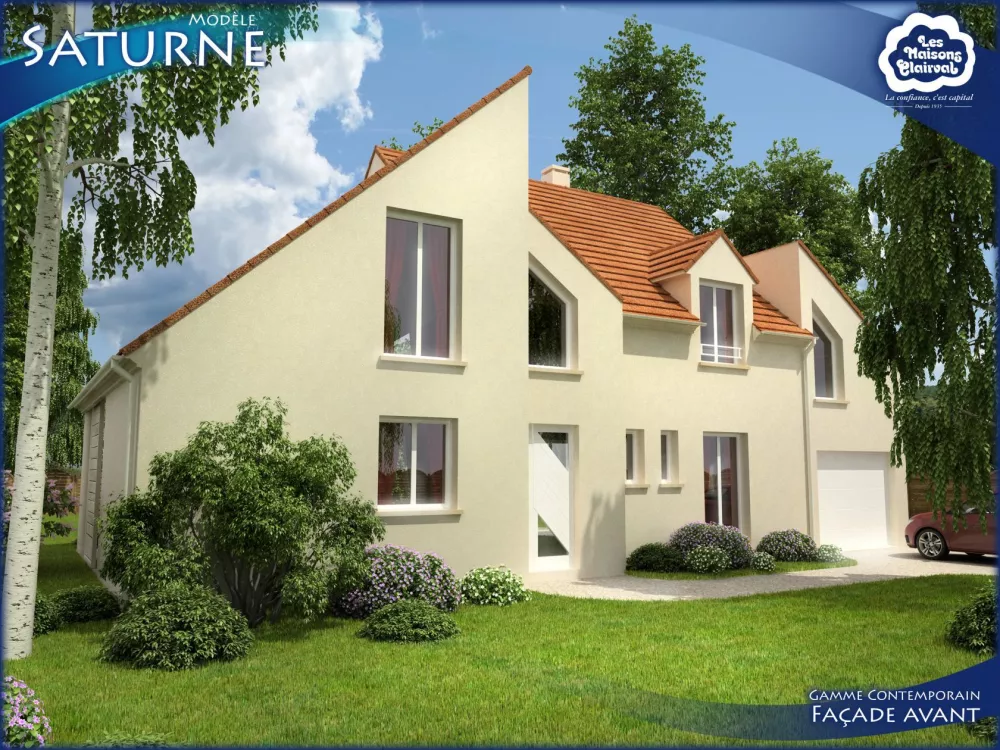 Image du modèle de maison saturne_av_contemporain