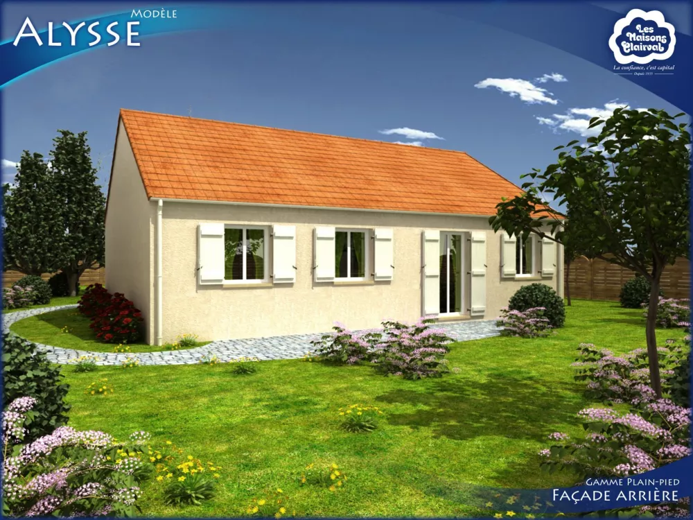 Image du modèle de maison alysse_arr_pl_pied