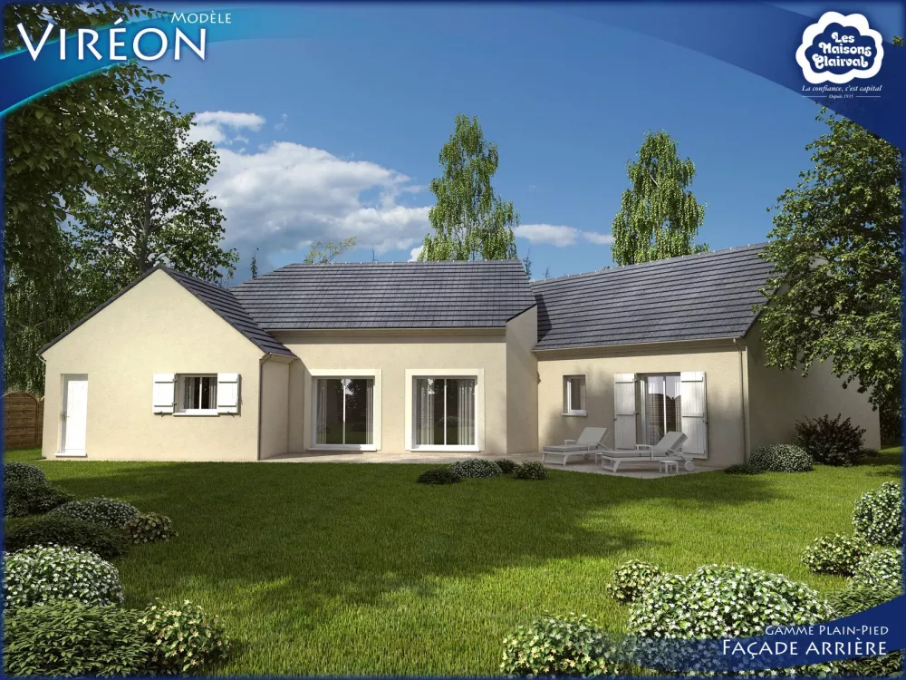 Image du modèle de maison vireon_arr_pl_pied