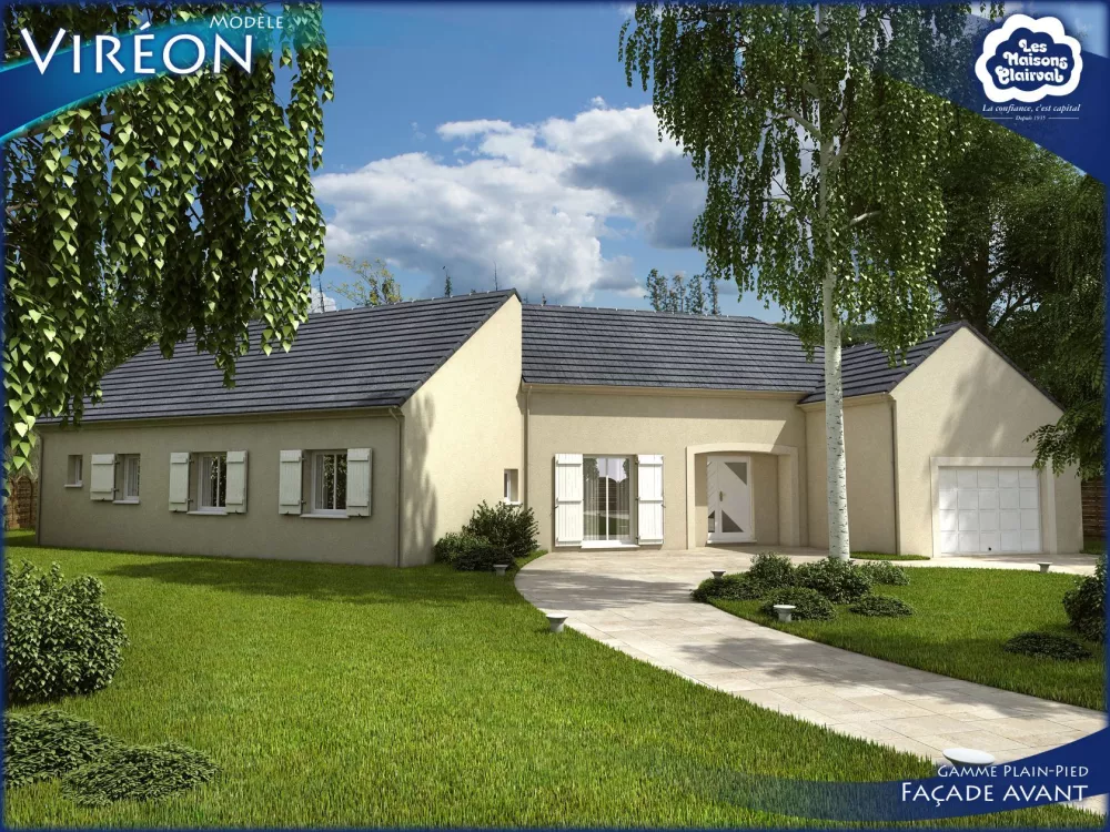 Image du modèle de maison vireon_av_pl_pied