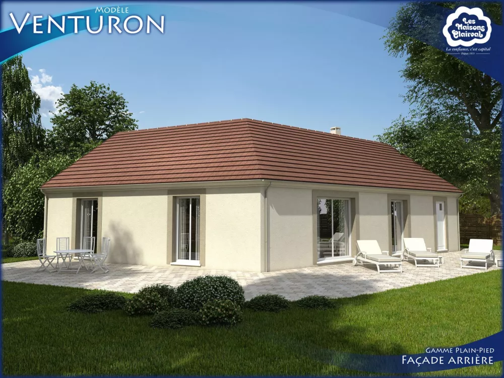 Image du modèle de maison venturon_arr_pl_pied