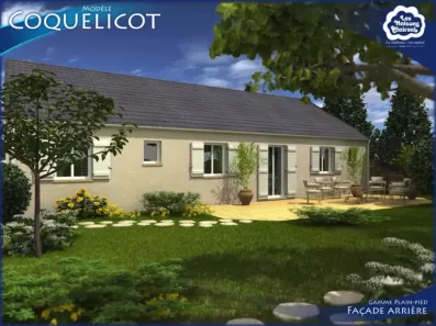 Image du modèle de maison coquelicot_arr_pl_pied