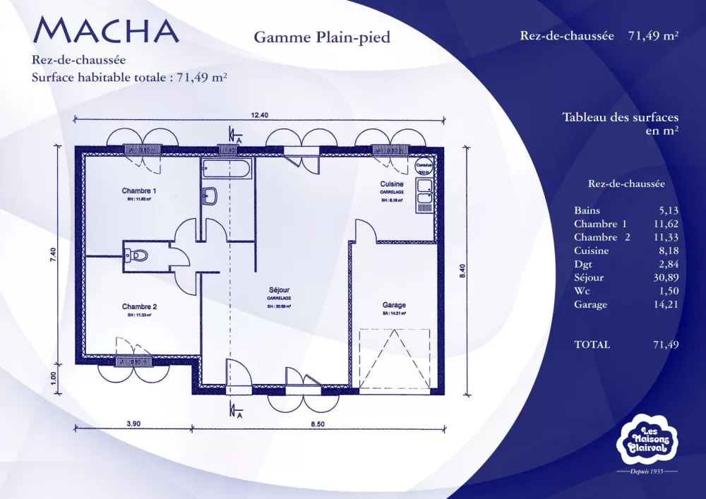 Image du modèle de maison macha_plans