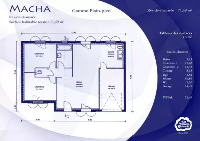 Image du modèle de maison macha_plans