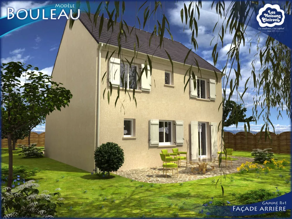 Image du modèle de maison bouleau_arr_r+1