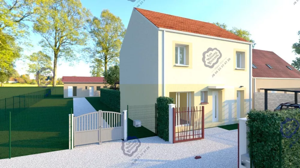 Image du modèle de maison 7 Isabelle SGLA 98 TT Façade avant