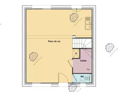 Image du modèle de maison 4 Isabelle R+1 SGLA 82 RDC