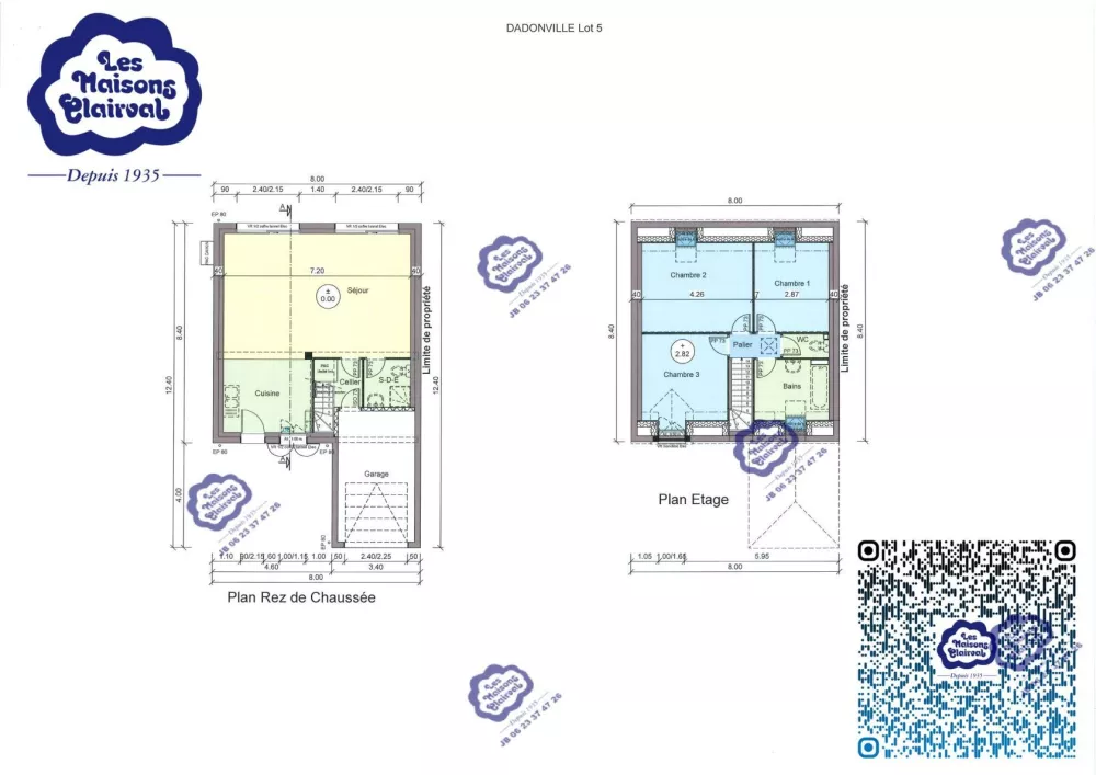 Image du modèle de maison plan lot 5-2