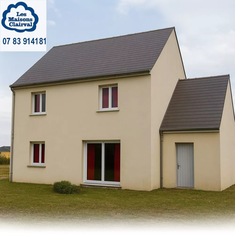 Image du modèle de maison astre réaliste