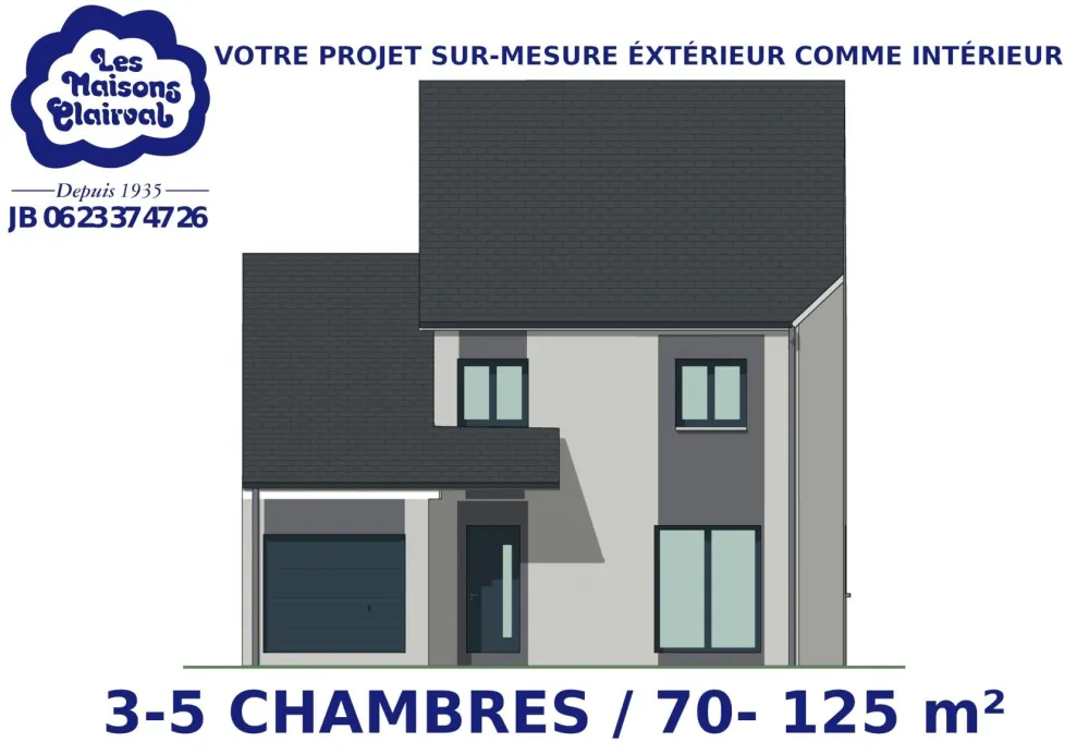 Image du modèle de maison Façade 1 (1)